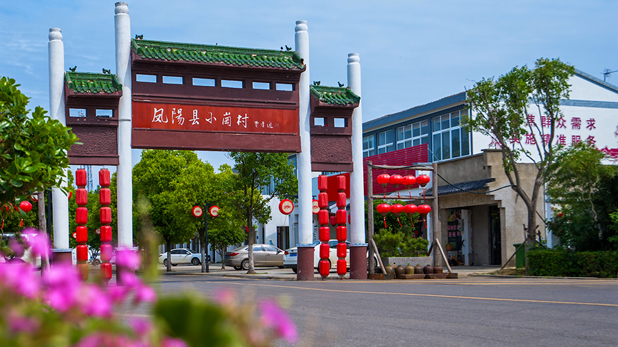 小崗村。滁州市委宣傳部供圖