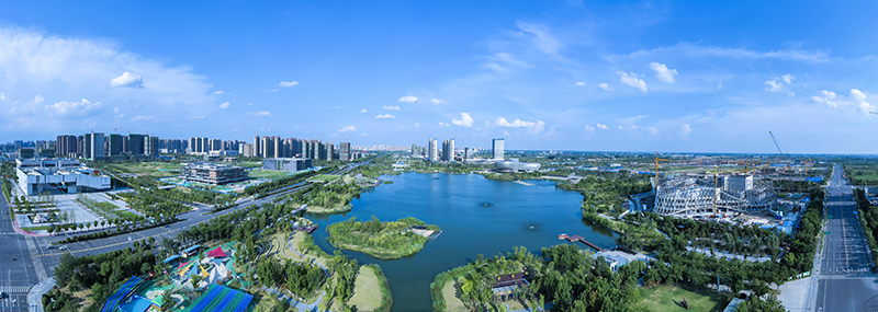 阜陽雙清灣。阜陽市委宣傳部供圖