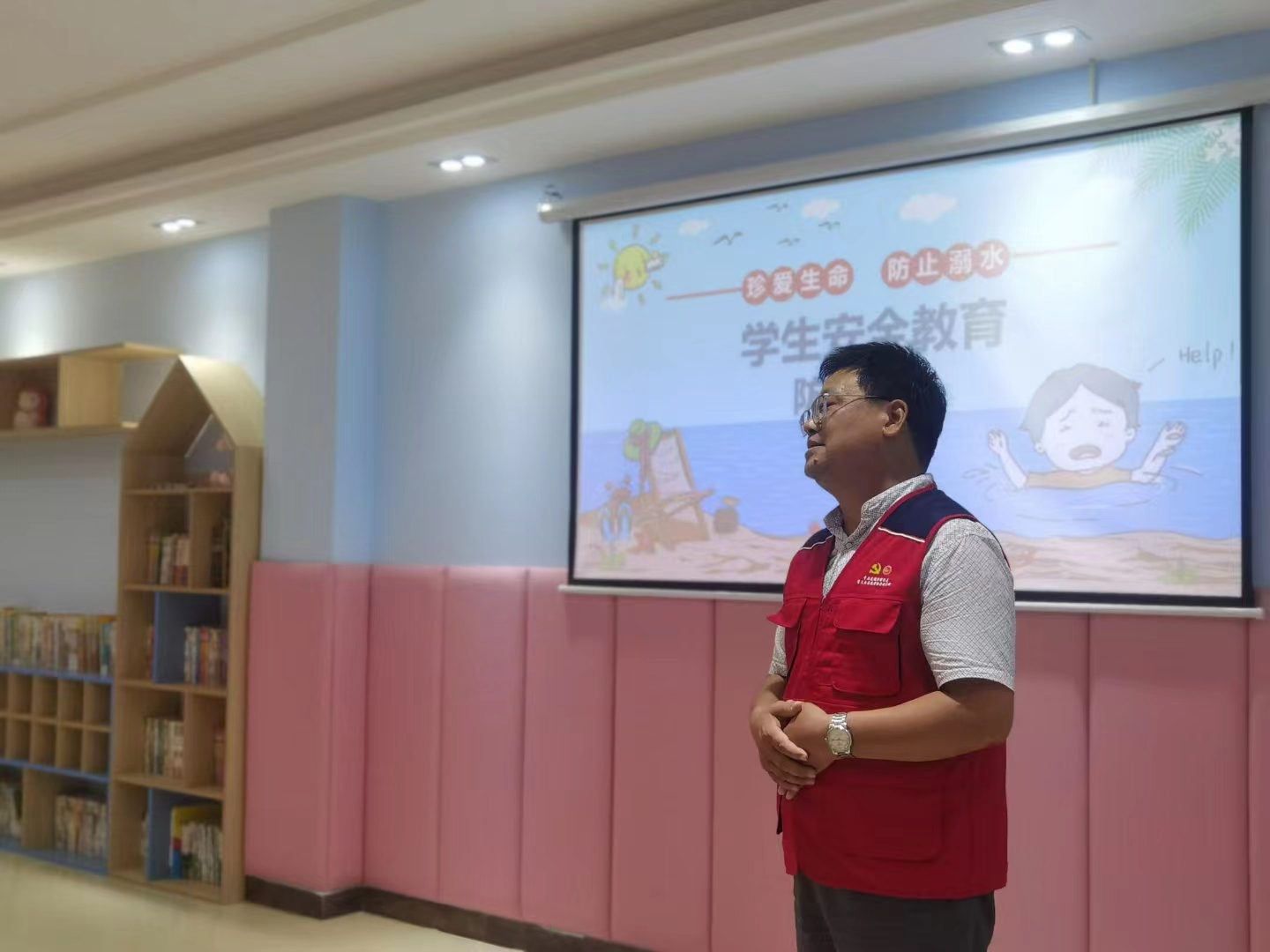 公益課堂。灣沚區(qū)委宣傳部供圖