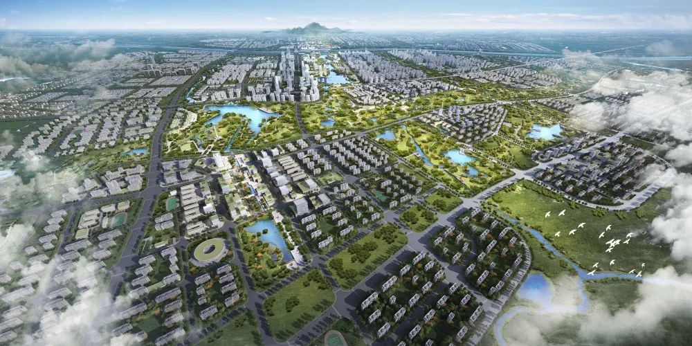 運(yùn)河新城效果圖。合肥市公共資源交易中心供圖