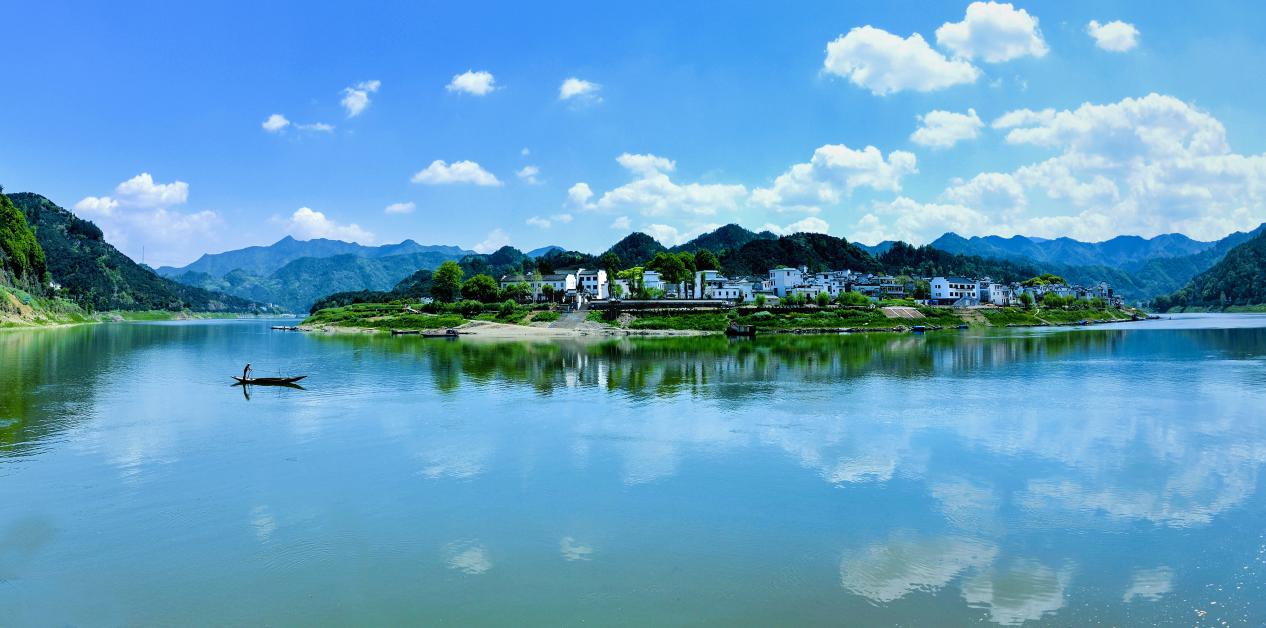 新安江山水畫(huà)廊。歙縣縣委宣傳部供圖