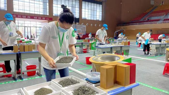 比賽現(xiàn)場?；羯娇h融媒體中心供圖