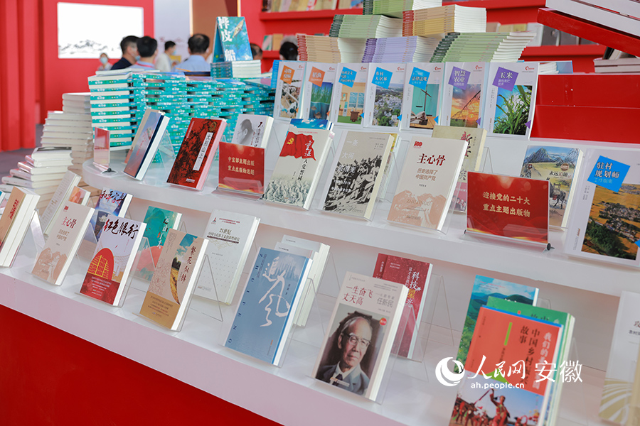 展出圖書。人民網(wǎng) 王曉飛攝