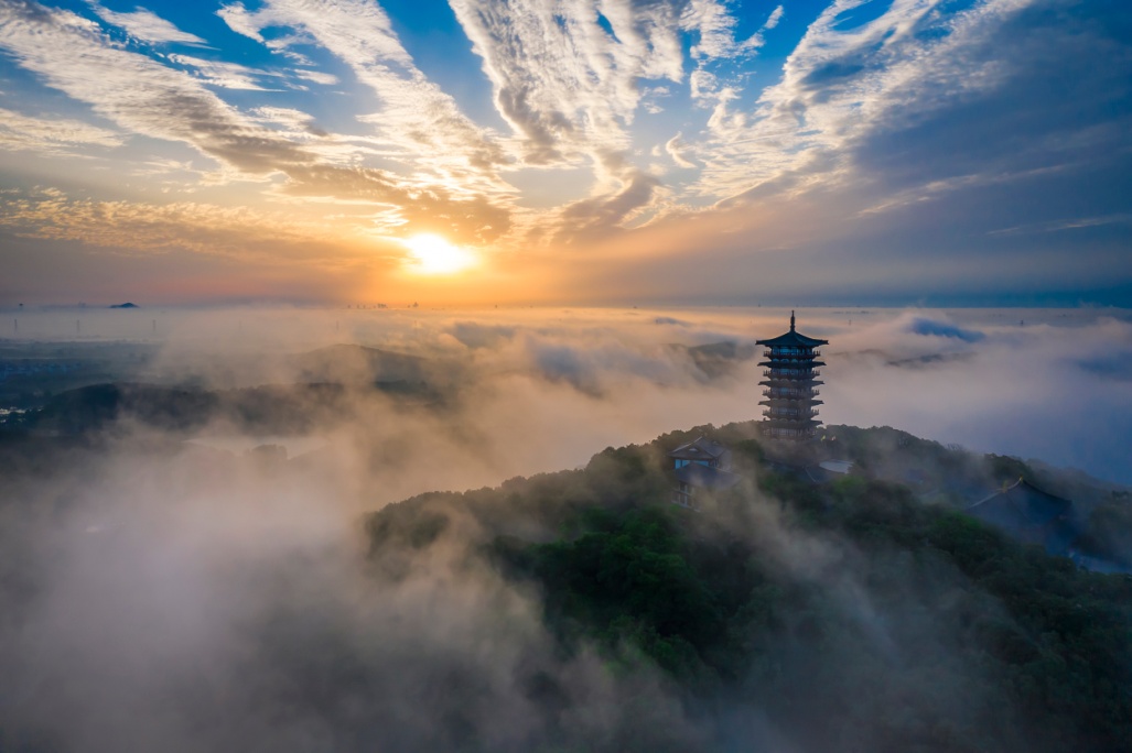 紫蓬山風(fēng)景區(qū)。管賢海攝