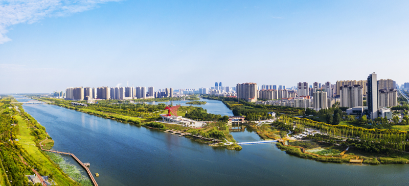 宿州市新汴河景區(qū)。宿州市委宣傳部供圖