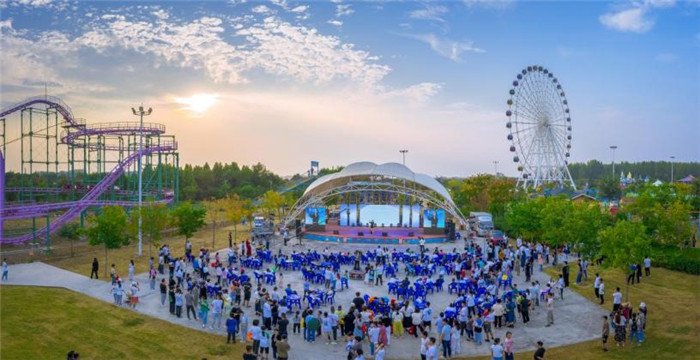 林擁城帳篷節(jié)。亳州文旅集團(tuán)供圖