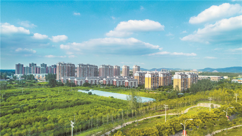統(tǒng)一建設集中安置區(qū)，采煤沉陷區(qū)群眾住上樓。