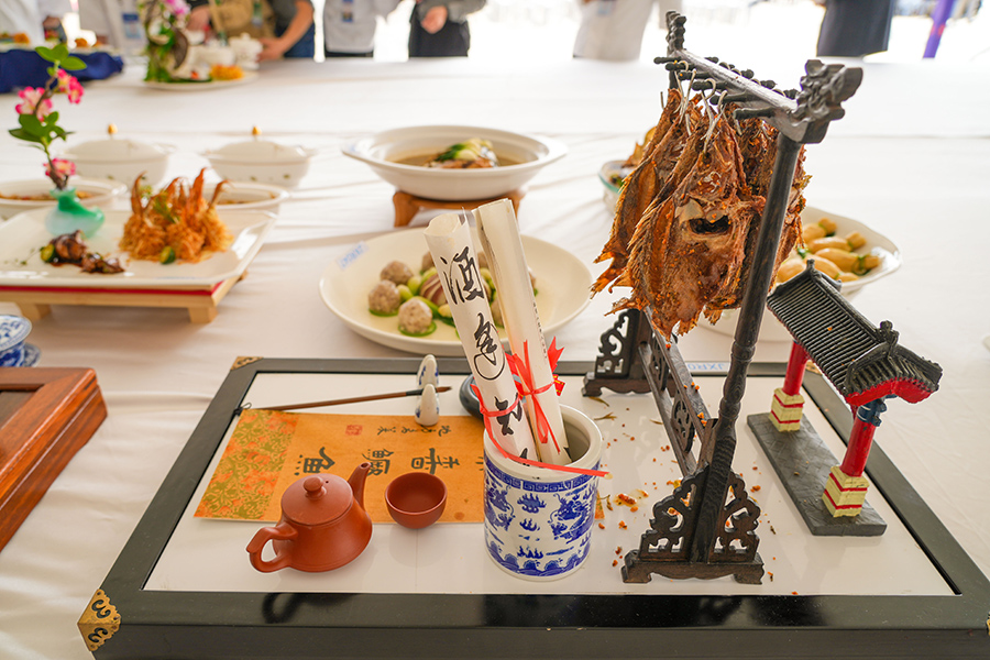 “金徽廚”參賽作品?？?jī)溪縣委宣傳部供圖