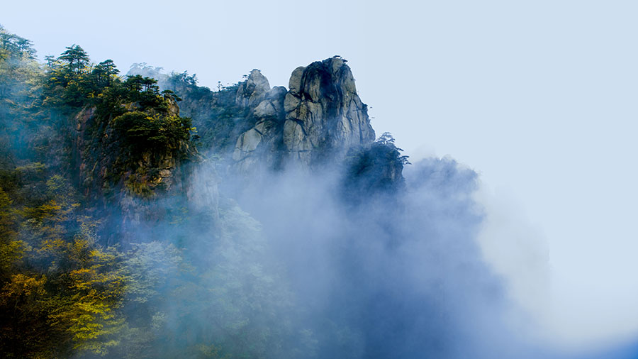 云上花臺(tái)。李曉白供圖