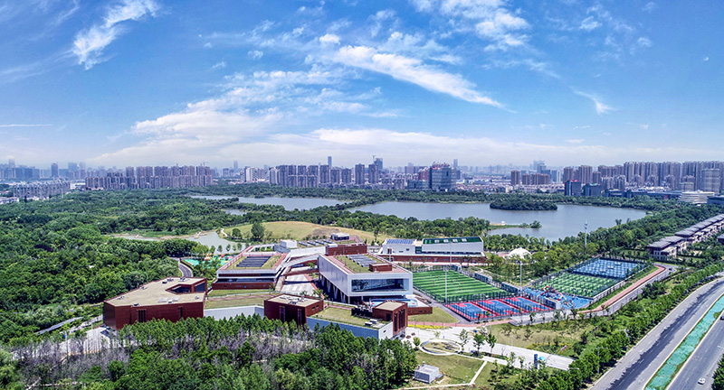 南艷湖公園。合肥經(jīng)開區(qū)管委會(huì)供圖
