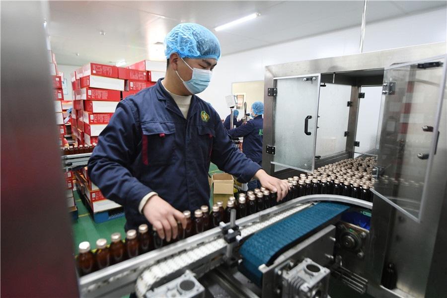 節(jié)后復工趕訂單。張延林攝