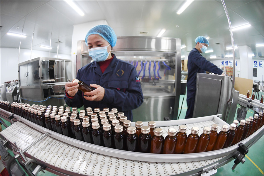 節(jié)后復工趕訂單。張延林攝