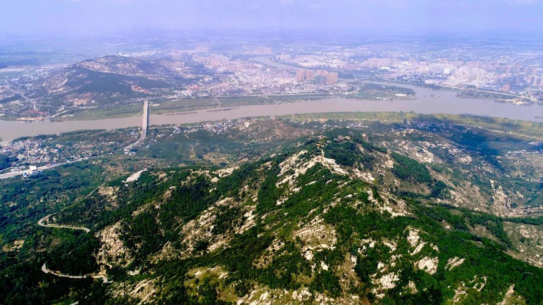 荊山、涂山景色。蚌埠市委宣傳部供圖