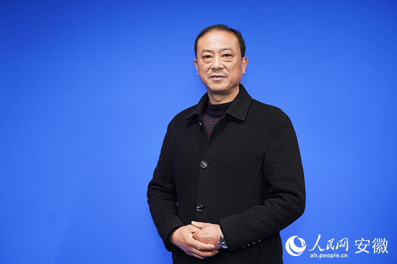全國人大代表王建偉。人民網(wǎng) 王銳攝