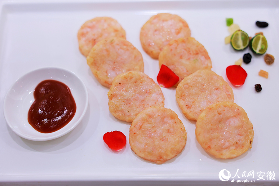 參展食品。人民網(wǎng) 王曉飛攝