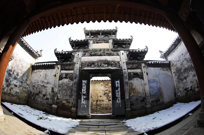 查濟(jì)古鎮(zhèn)德公廳屋。涇縣縣委宣傳部供圖