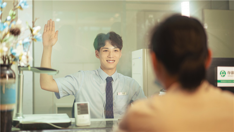 手語服務。徽商銀行供圖
