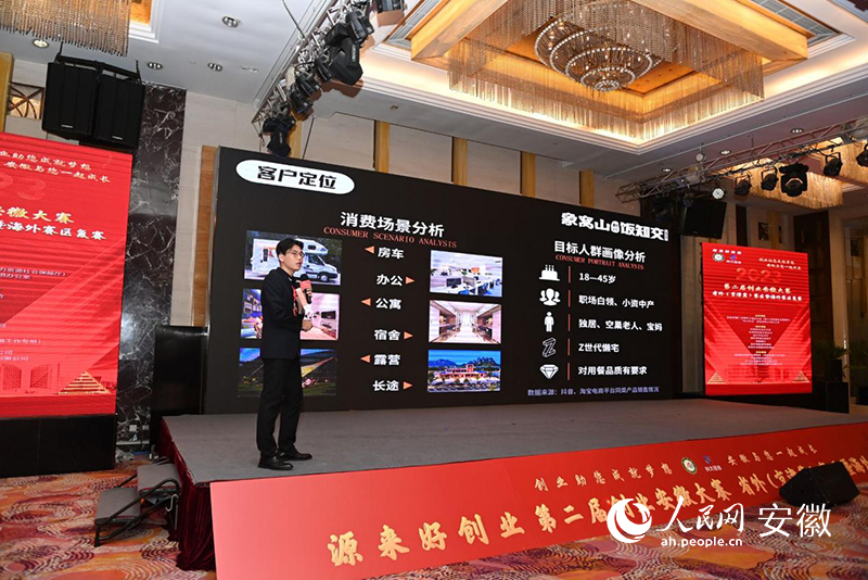 項(xiàng)目路演。人民網(wǎng)記者 苗子健攝