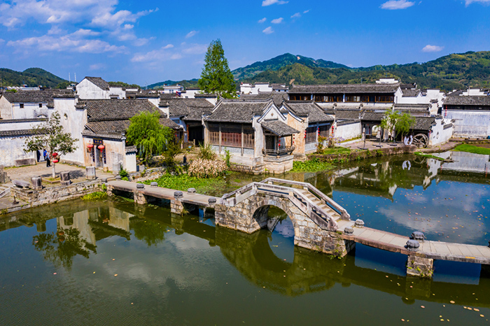 黃山市徽州區(qū)呈坎景區(qū)（組圖）。安徽省文化和旅游廳供圖