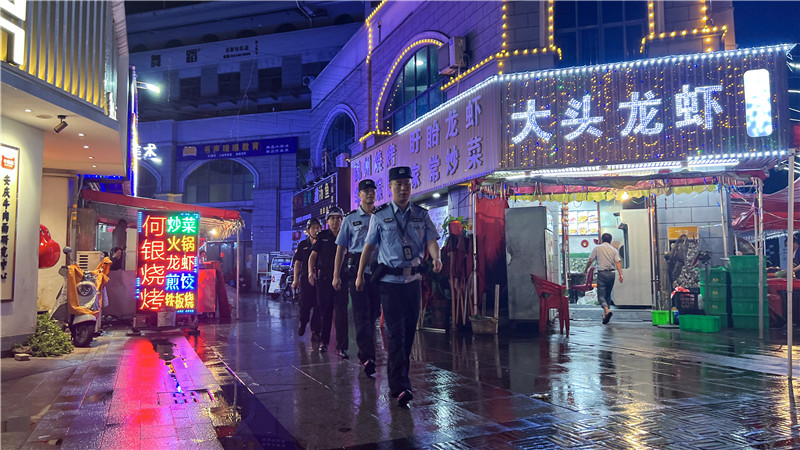 夏季行動。安慶公安供圖