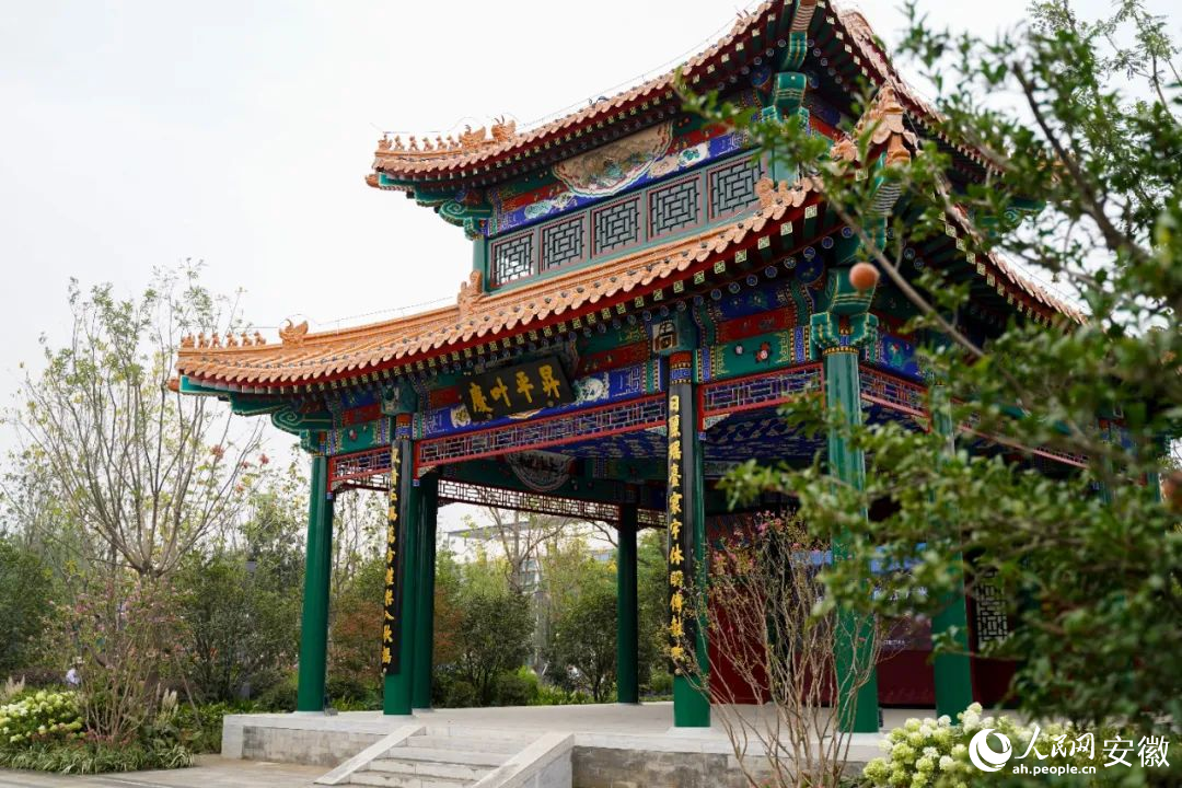 北京園一角。人民網(wǎng)記者 王銳攝