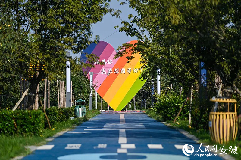 梨小萌歡樂果園一隅。人民網(wǎng)記者 苗子健攝