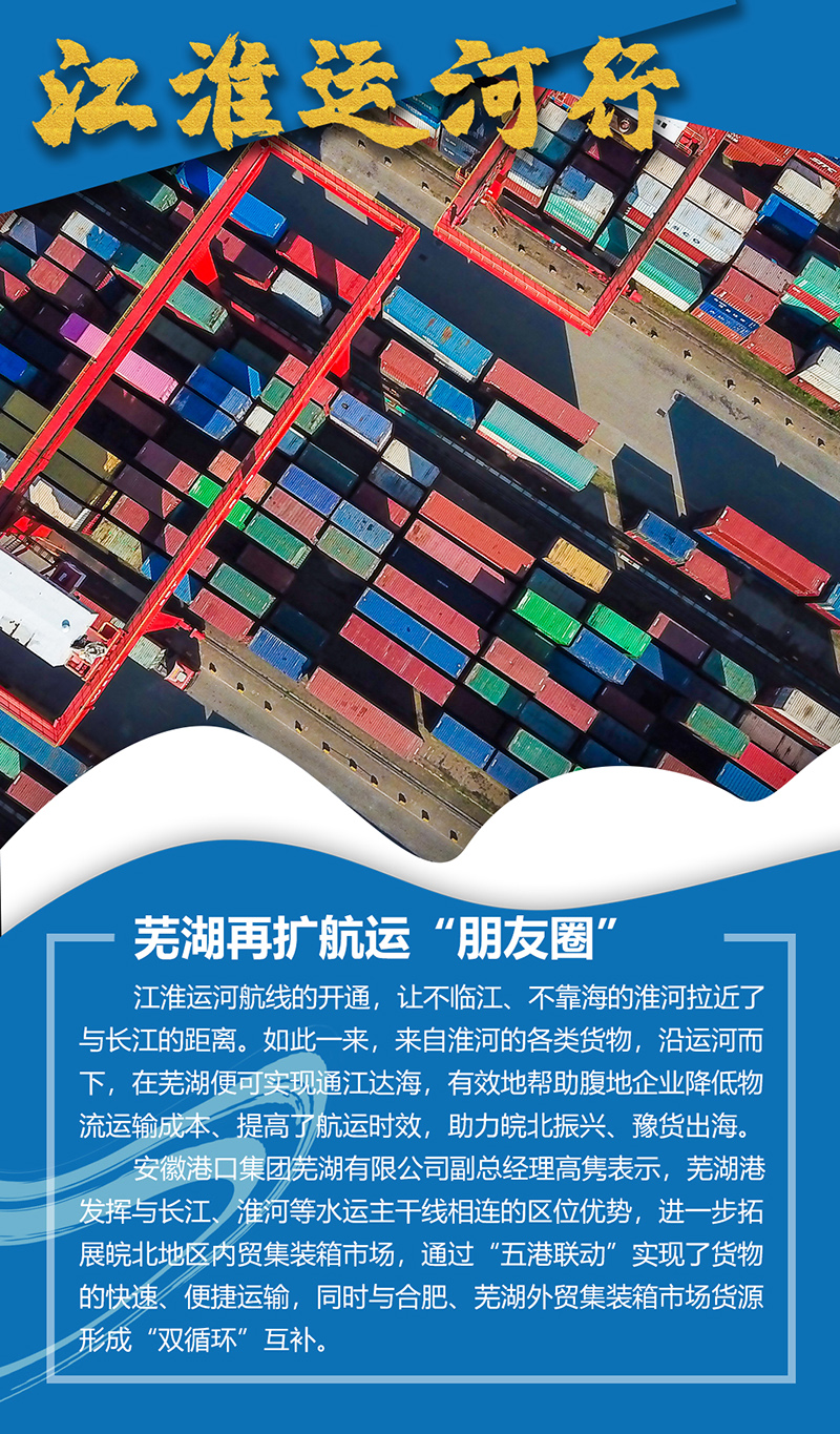 蕪湖再擴航運“朋友圈”