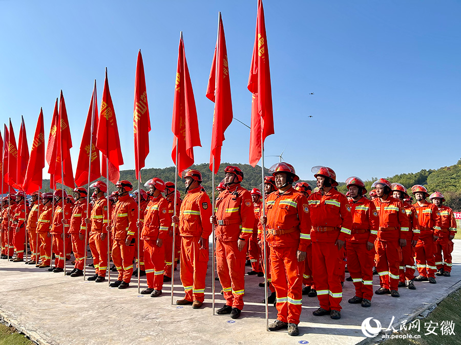 參賽隊伍。人民網(wǎng)記者 高飛躍攝