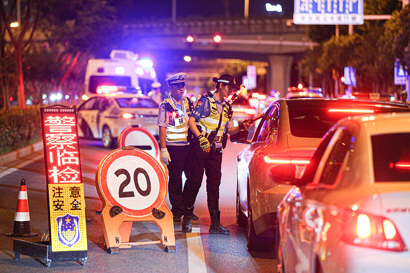 加強日常交通管理。合肥交警供圖