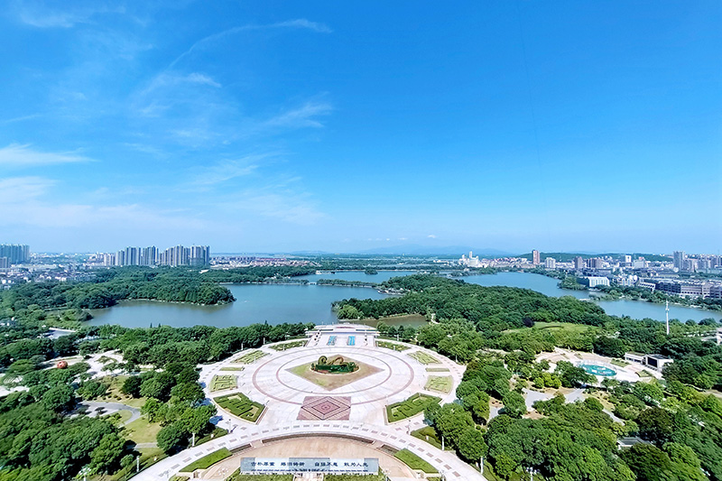 銅陵市景。儲著傳 攝