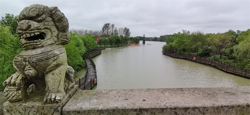 池州市杏花村景區(qū)是康養(yǎng)休閑的好去處。貴池區(qū)供圖