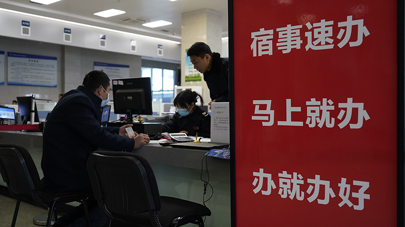 安徽宿州優(yōu)化營(yíng)商環(huán)境品牌——“宿事速辦”。宿州市“宿事速辦”服務(wù)中心供圖