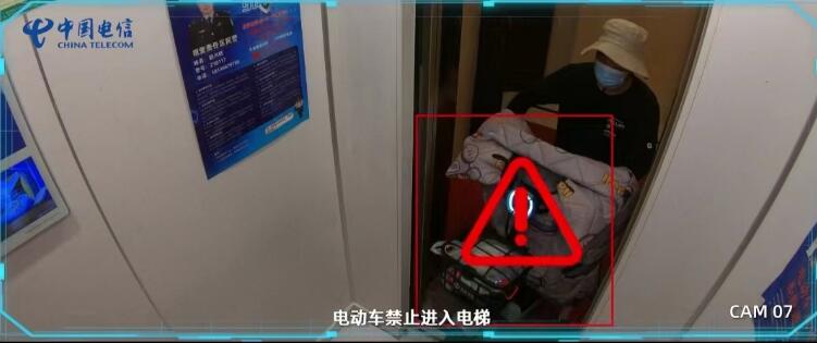 “天翼云眼”智慧安防系統(tǒng)。