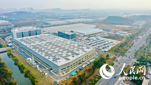 奇瑞新能源汽車四期工廠。人民網(wǎng)記者 張俊攝