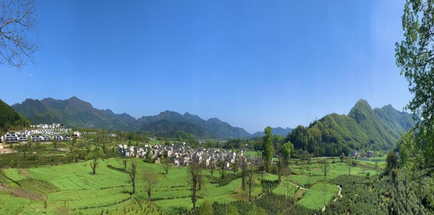 黟縣美景。