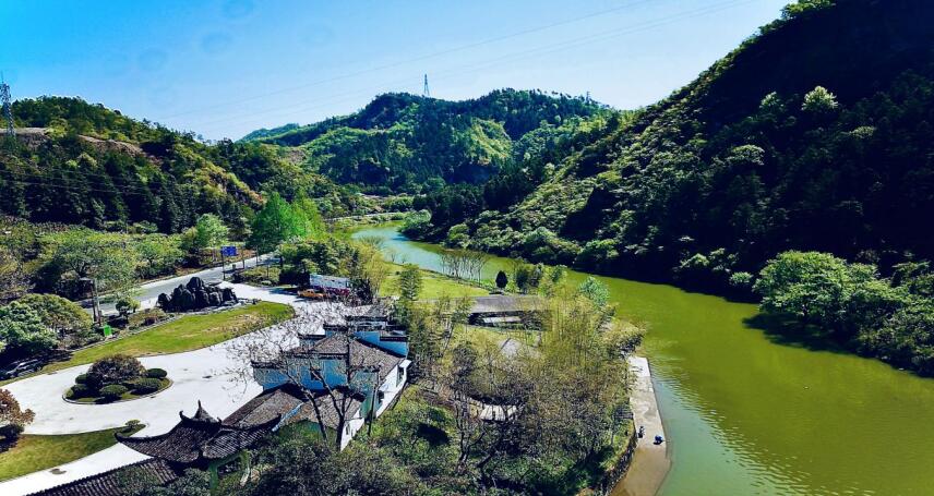 黟縣美景。
