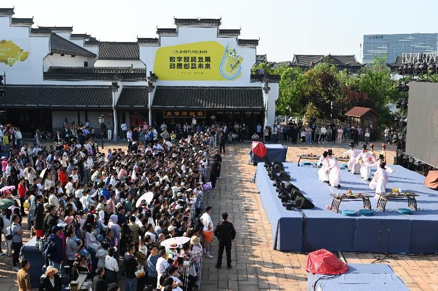 活動現場。