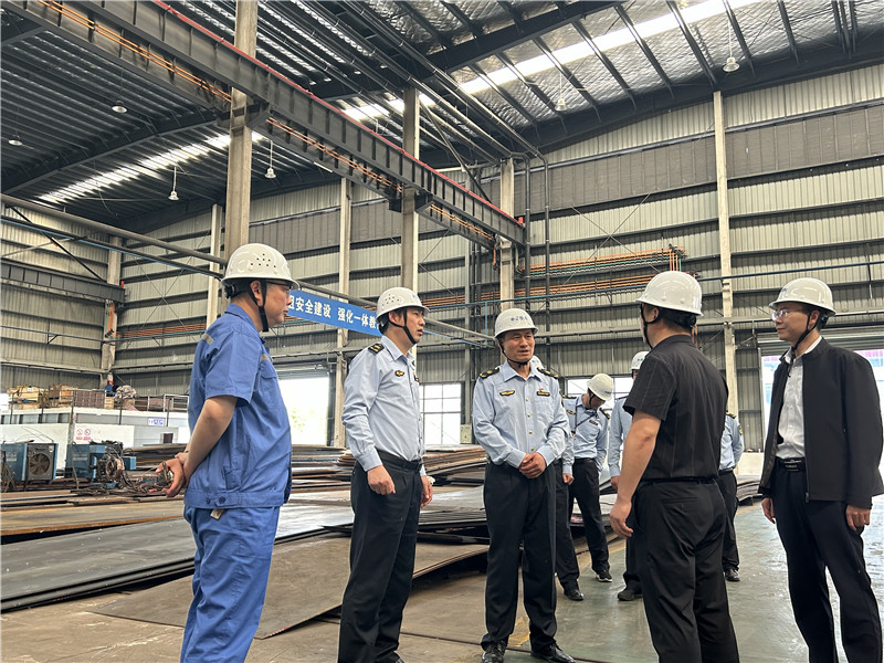 阜周阜新聯(lián)合走訪運輸企業(yè)。