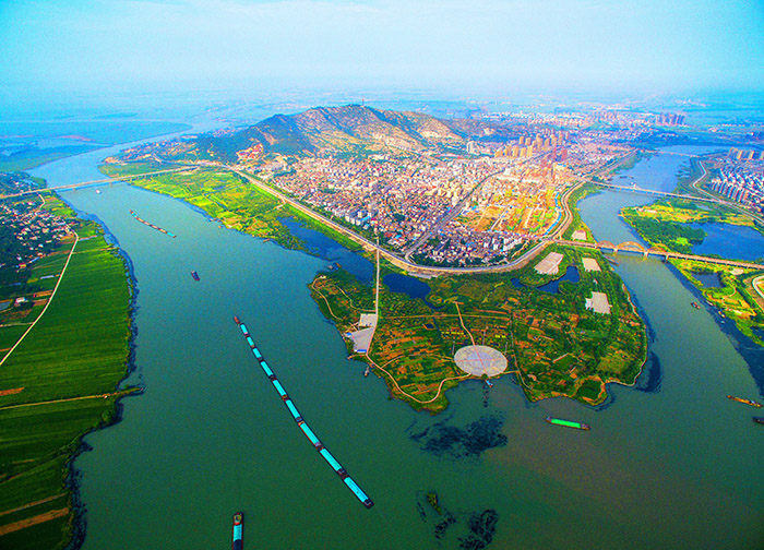  蚌埠市荊山、淮河風(fēng)景