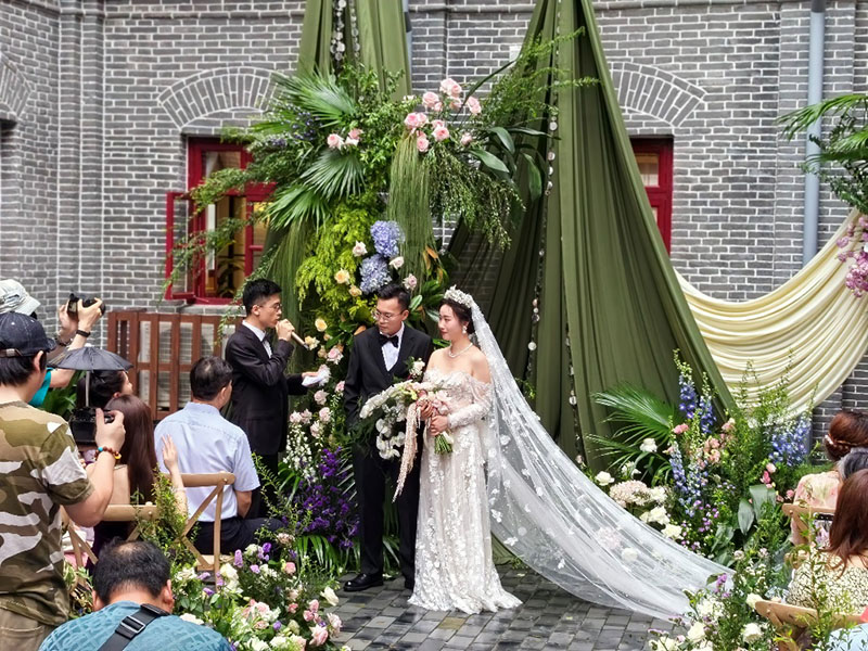 婚禮現(xiàn)場。