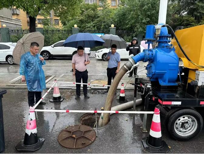 直擊阜陽防汛排澇一線。