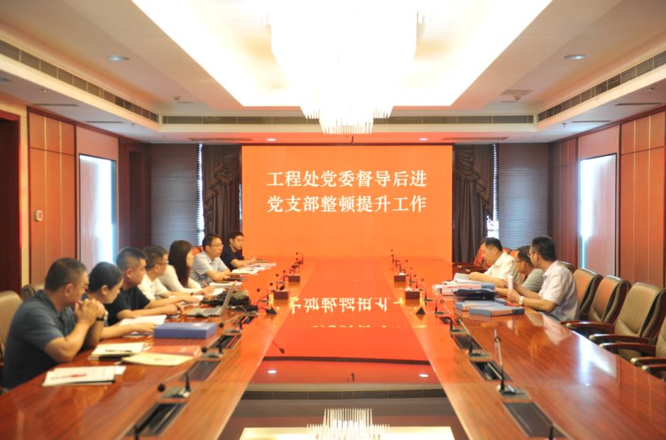 淮北礦業(yè)集團工程處黨委督促后進黨支部整頓提升。王濤攝