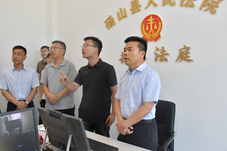 宿州市委社會工作部赴碭山縣調(diào)研人民信訪和基層治理工作開展情況。許武壯供圖