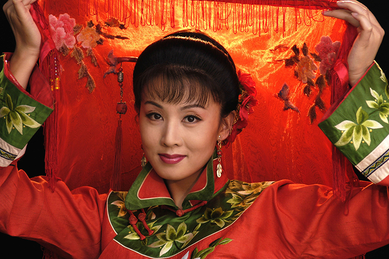 韓再芬《徽州女人》劇照。再芬黃梅藝術(shù)劇院供圖