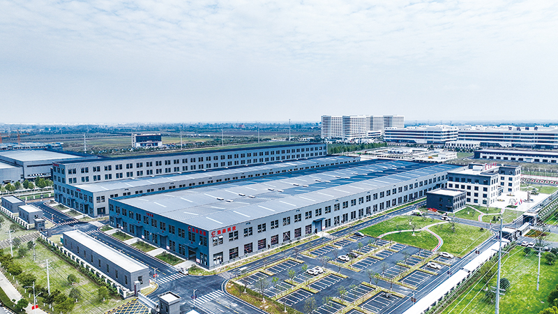 俯瞰明光經開區(qū)企業(yè)。明光市委宣傳部供圖