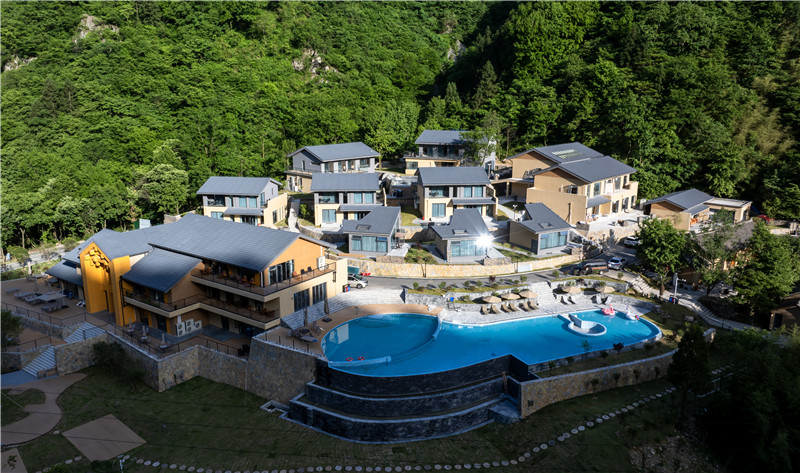 冬曉·尋溪里民宿。金寨縣文化旅游體育局供圖