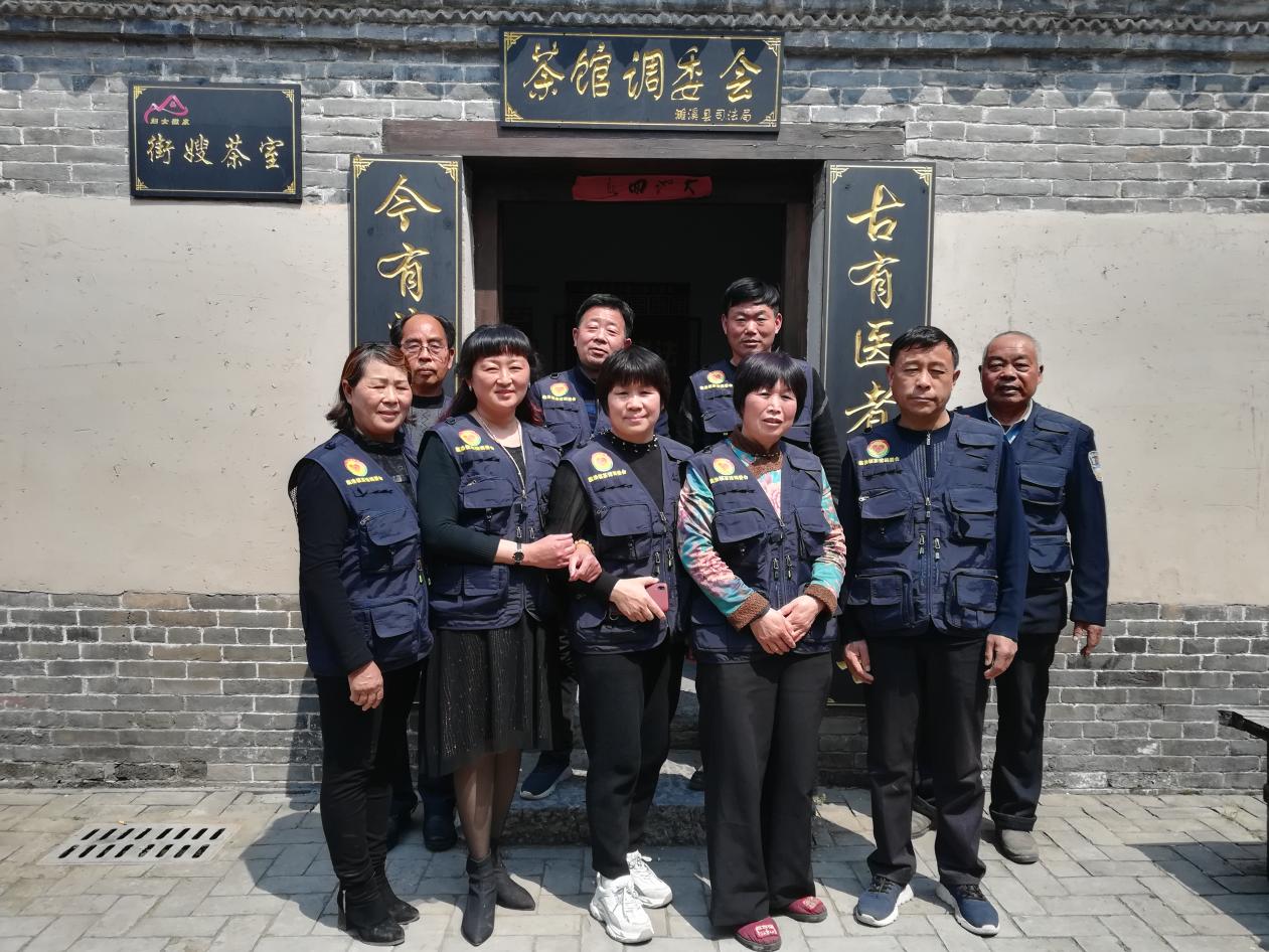 當(dāng)?shù)卣{(diào)解團(tuán)隊(duì)。 濉溪縣司法局供圖