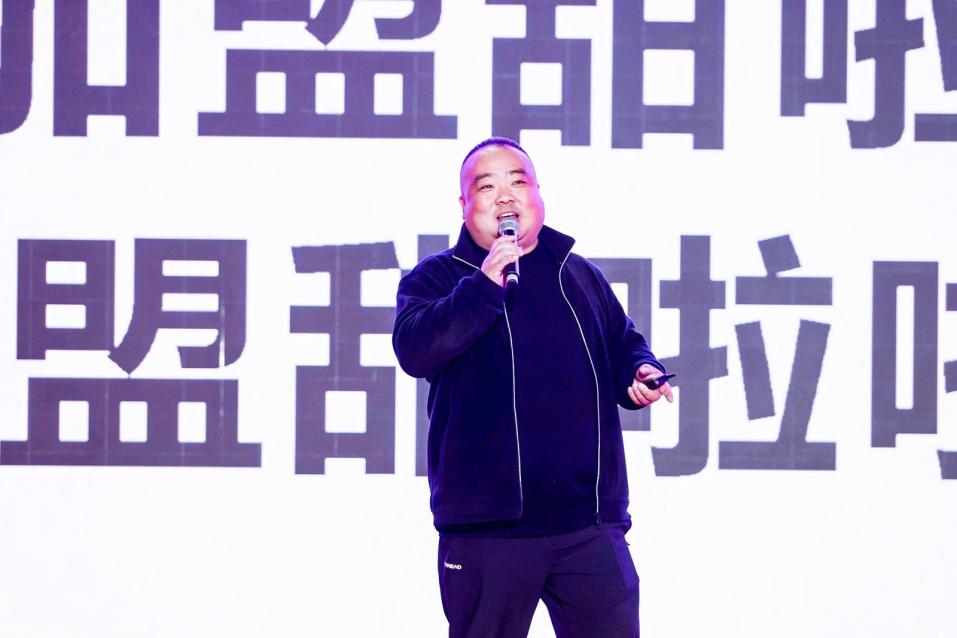 加盟商代表發(fā)言
