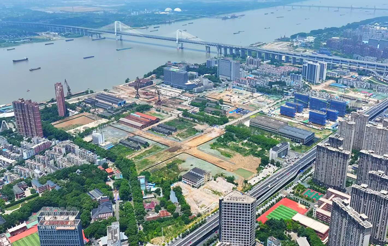 俯瞰蕪湖百年造船廠。鏡湖區(qū)委宣傳部供圖.jpg