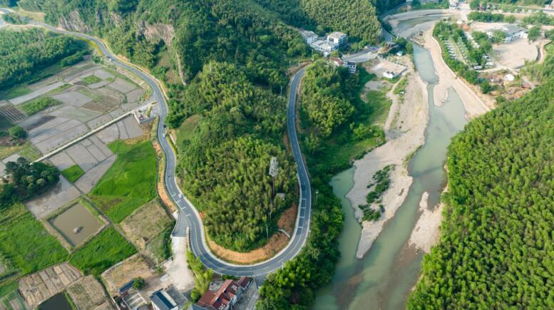 涇縣洗馬橋至愛民美麗公路。